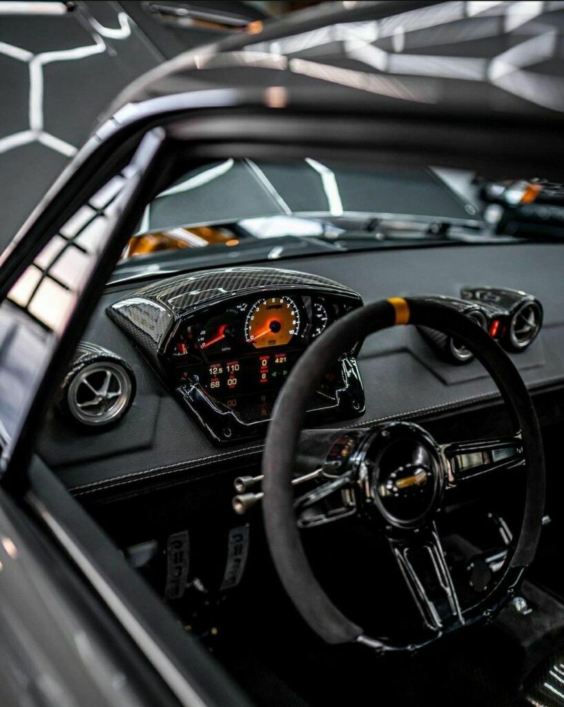 Ferrari Mustang interior Carbon Fiber Parts