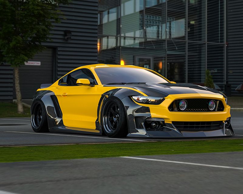 Clinched Flares Widebody Kit Ford Mustang S550