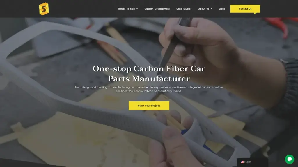 shasha carbon carbon fiber auto part manufacturer