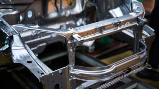 steel metal car body element