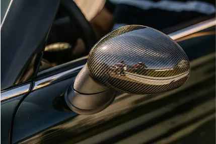 carbon fiber car part mirror